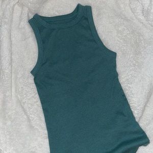 Teal tank top